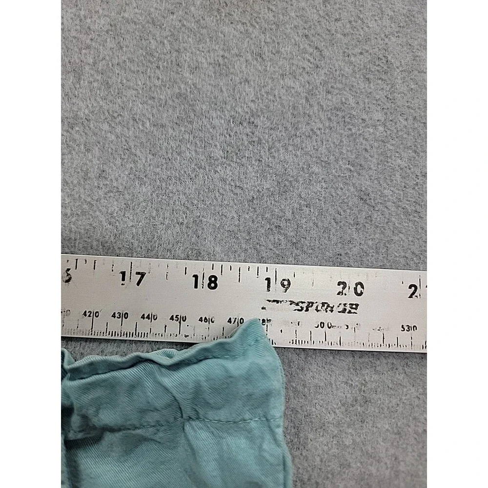 Tianello Joggers Womens XS Green Tencel Rayon Lightweight Baggy Spring Casual - Picture 8 of 15